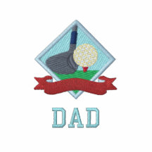 Golf Putt Banner, Customizable Polo