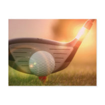 Golf Putter Postcard