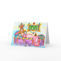 Golf Queen-Card/Blank