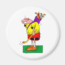 golf refrigerator magnet