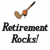 Golf Retirement Embroidered Shirt