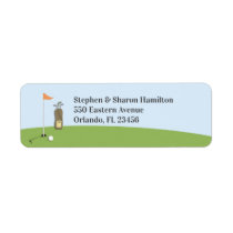 Golf Return Address Labels