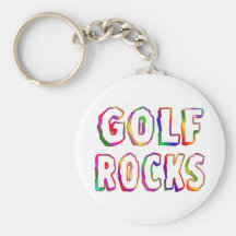 Golf Rocks Key Chains