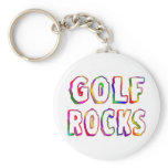 Golf Rocks Key Chains