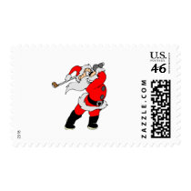 Golf Santa postage