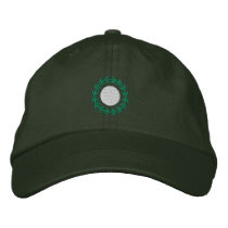 Golf Scroll embroidered hats