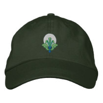 Golf Scroll embroidered hats by ZazzleEmbroidery Golf Scroll embroidered hats