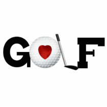 GOLF Sculpture (with Stand) photo sculptures by PolarBaby57 GOLF Sculpture (with Stand) photo sculptures