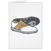 golf shoes card