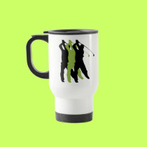 Golf Silhouette mugs by sports_tshirts Golf Silhouette mugs