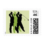 Golf Silhouette postage