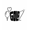 GOLF SILHOUETTE t-shirts