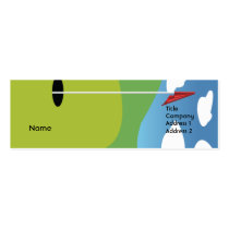 Golf - Skinny business cards