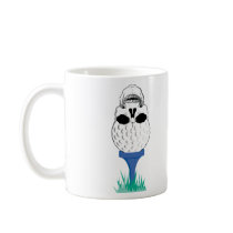 Golf Skull Coffee Mug