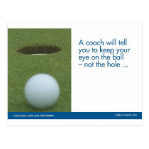 Golf Sports Postcard