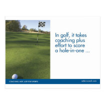 Golf Sports Postcard