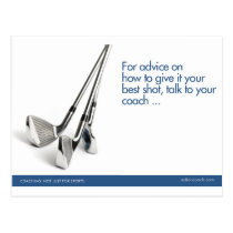 Golf Sports Postcard