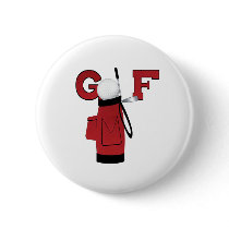 Golf Sports With Red Bag buttons