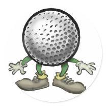 Golf stickers