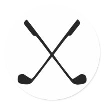 Golf sticker