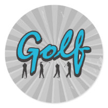 golf round sticker
