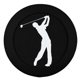 Golf Swinger Customizable Background Pack Of Large Button Covers