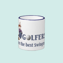 Golf Swingers mugs
