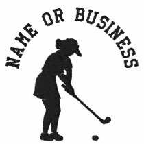 Golf T Shirt Embroidered Ladies,Girls embroidered shirts