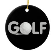 GOLF T-shirts and Gifts ornament
