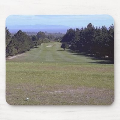 Golf Tee shot Mousepad by cooldudeproducts