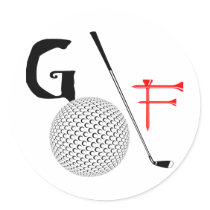 golf text sticker
