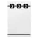 "Golf Times Three" stationery by GolfClub "Golf Times Three" stationery