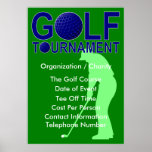 Golf Tournament Poster posters