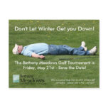Golf Tournament Save the Date Card Post Cards