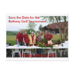 Golf Tourney Save the Date Postcard