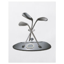 Golf Trophy Flyer Design