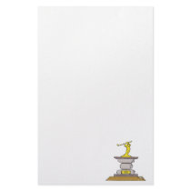 Golf Trophy Stationery Design