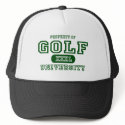 Golf University hats by universityshirts Golf University hats