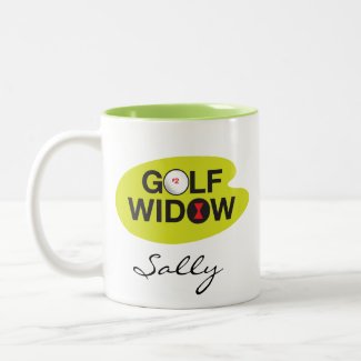 Golf Widow_Badge of Honor_on the green_template Coffee Mug