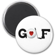 Golf with Golf Ball Magnet