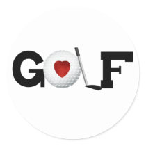Golf with Golf Ball stickers by sport_shop Golf with Golf Ball stickers