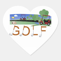 Golf With Golf Carts Tshirts and Gifts Stickers