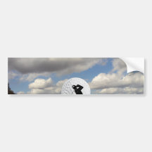 Golf World Bumper Sticker