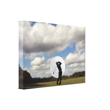 Golf World Canvas Print