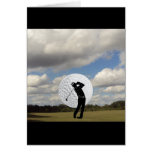 Golf World Greeting Card