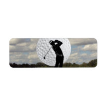 Golf World Return Address Label