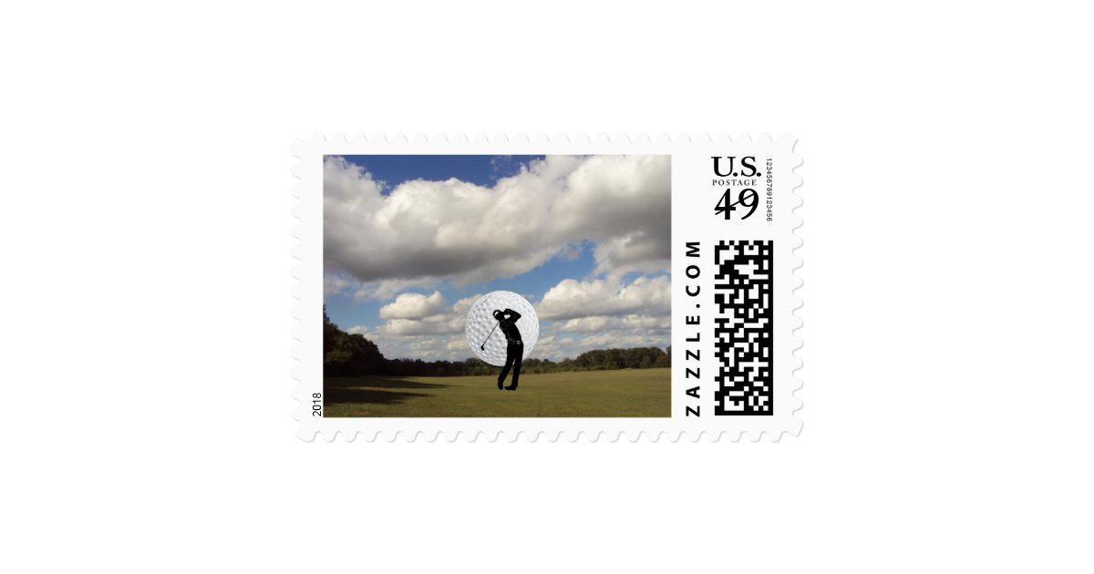 Golf World Stamp Zazzle