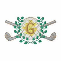 Golf Wreath embroidered shirts