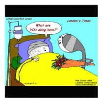 Golfball Hospital Funny Poster Prints posters