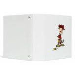 Golfer Boy Binder